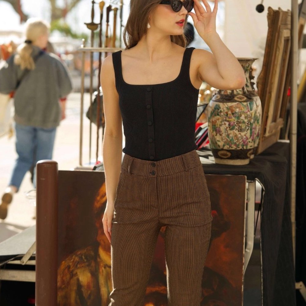 Gaala Houndstooth Lou Pants size 36